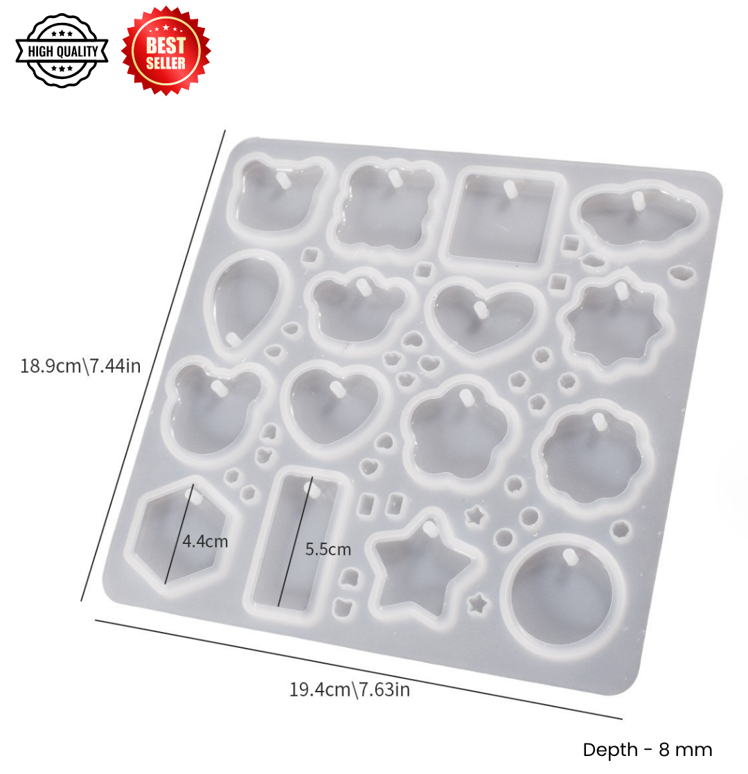 12 in 1 Pendent Jewellery Mould