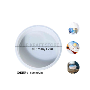 12 Inch 50Mm Deep Casting Round Mould