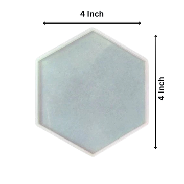 4 Inch Hexagon Coaster