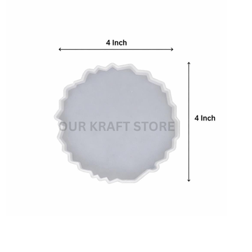 4 Inch Agate Round Mould