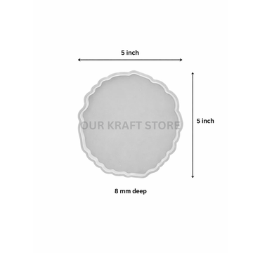 5 Inch Agate Round Mould