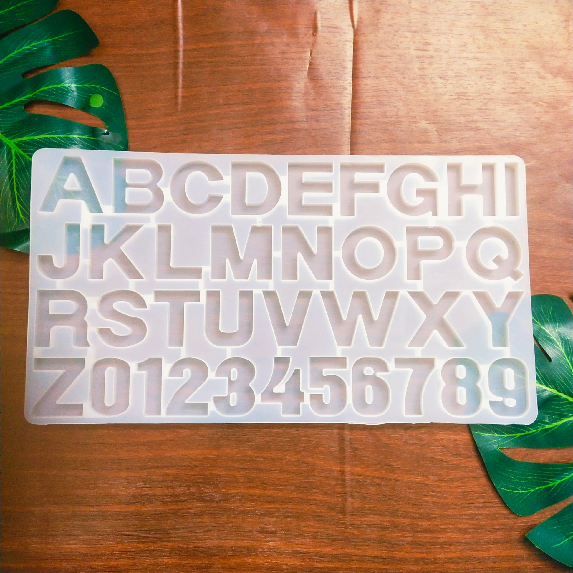 Alphabet Mould Without Hole