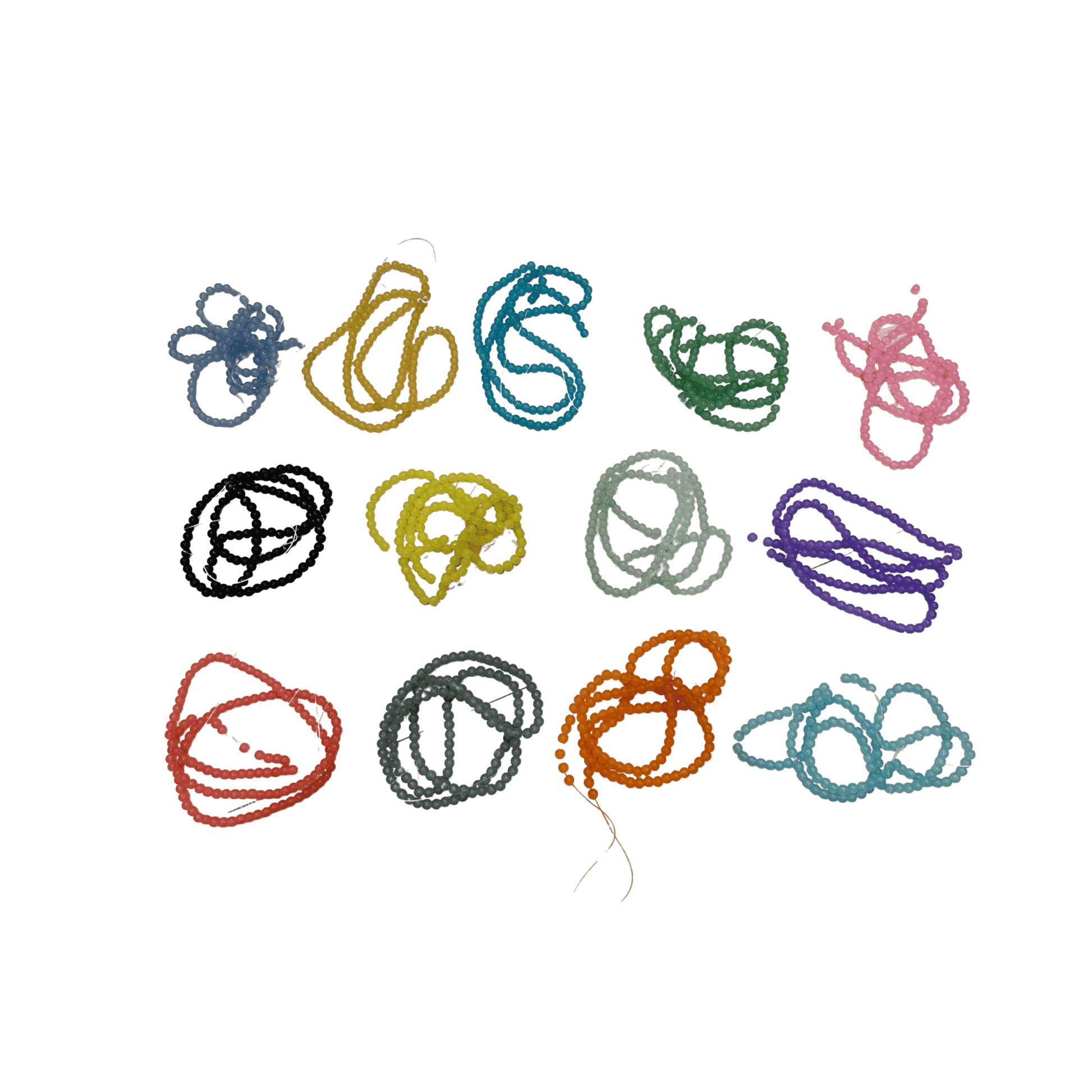 Colourful Beads For Bracelet / Rakhi