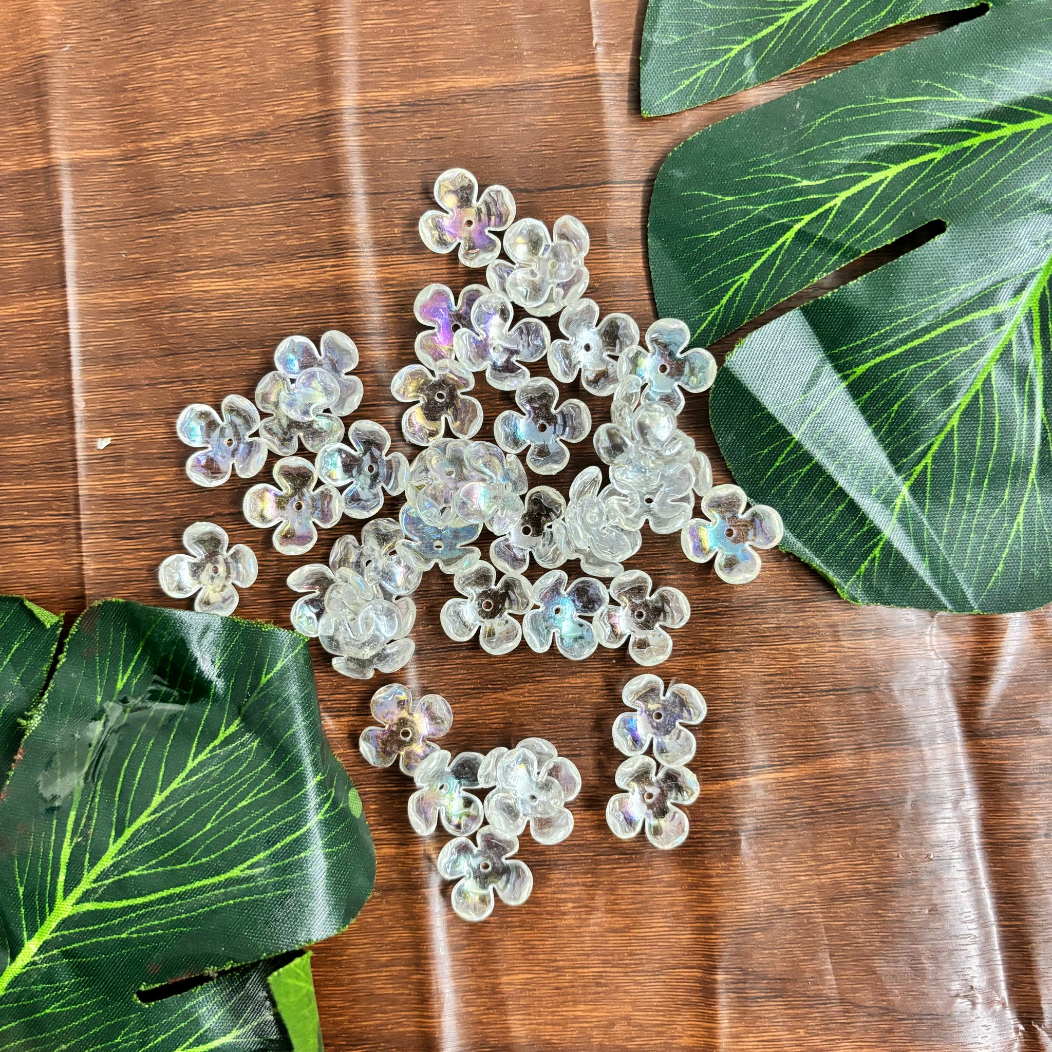 Holographic Flowers For Diwali