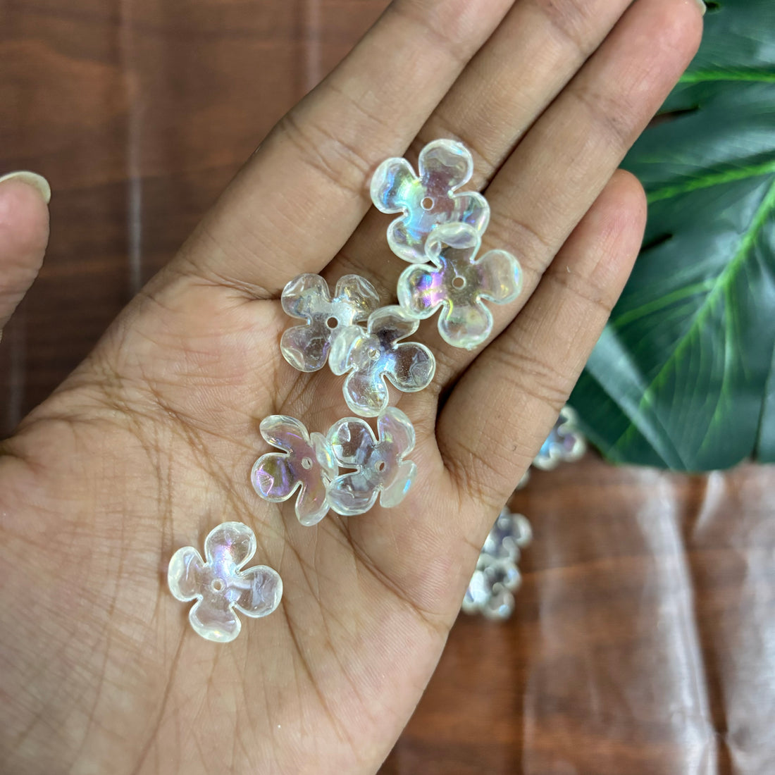 Holographic Flowers For Diwali