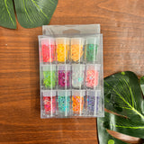 Alphabet glitters set