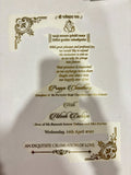 Wedding Invitation Customisation In Metal