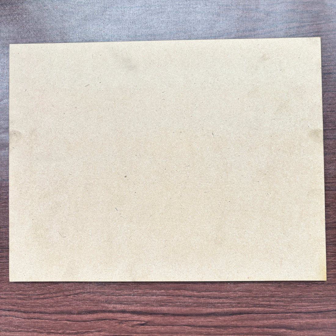 Plain Rectangle Mdf Nameplate Base