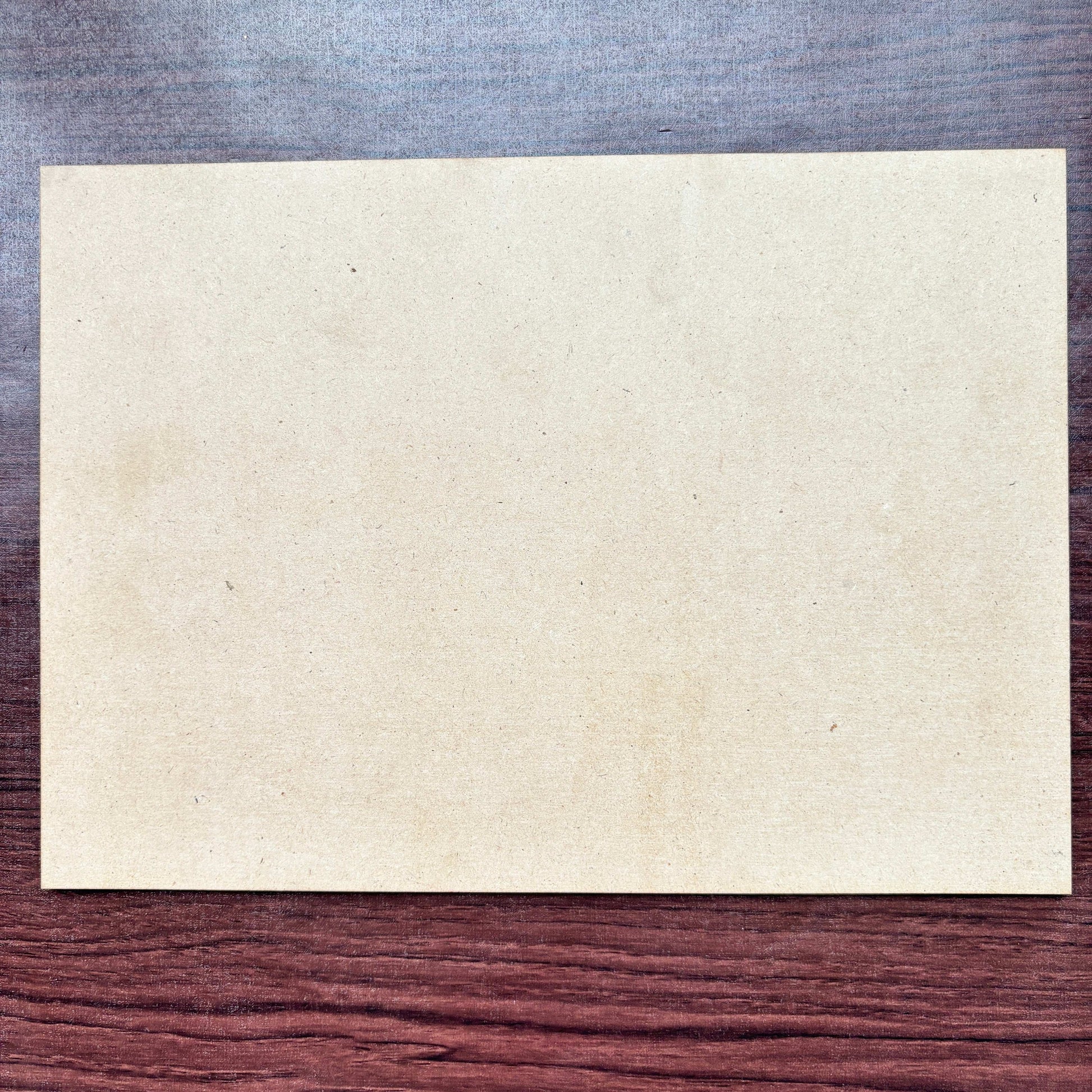 Plain Rectangle Mdf Nameplate Base