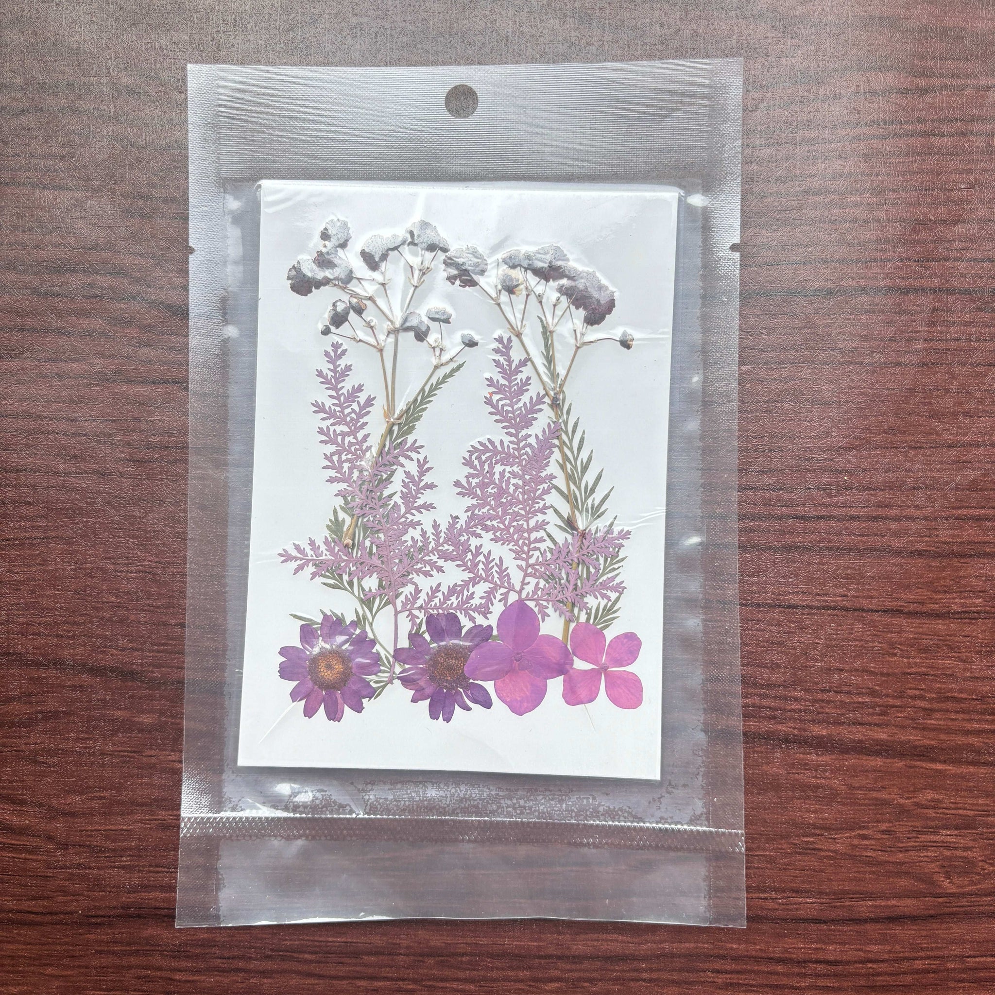 Dry Press On Flower Sheet