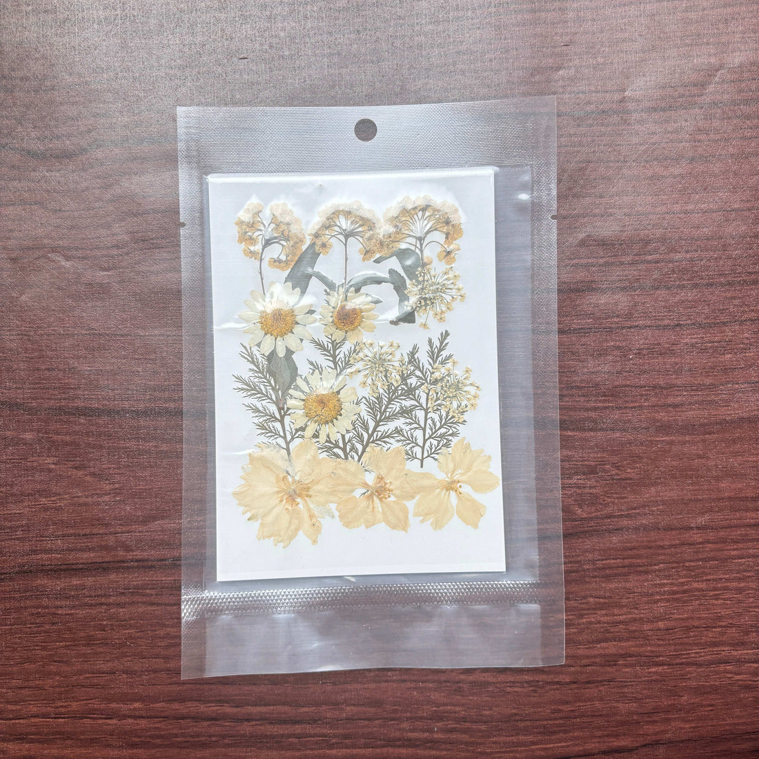 Dry Press on Flower Sheet