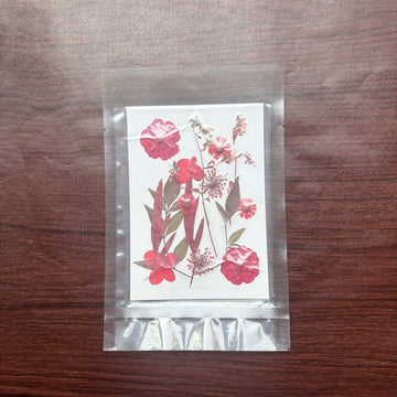 Dry Press on Flower Sheet