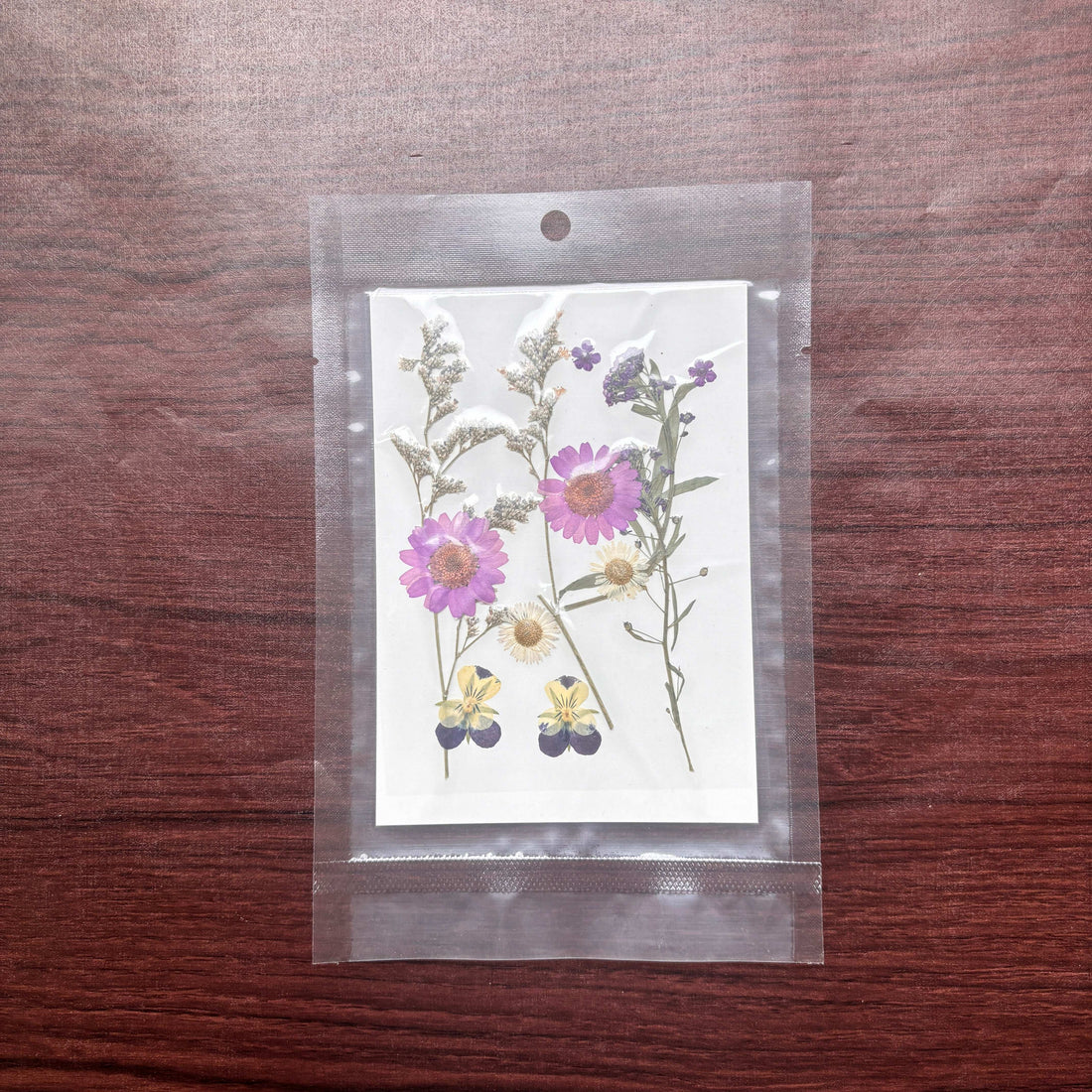 Dry Press on Flower Sheet