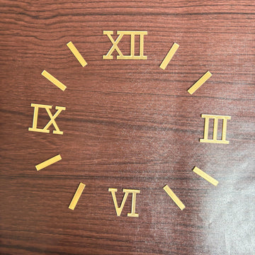 1.5 Inch Roman With Stick Numbers