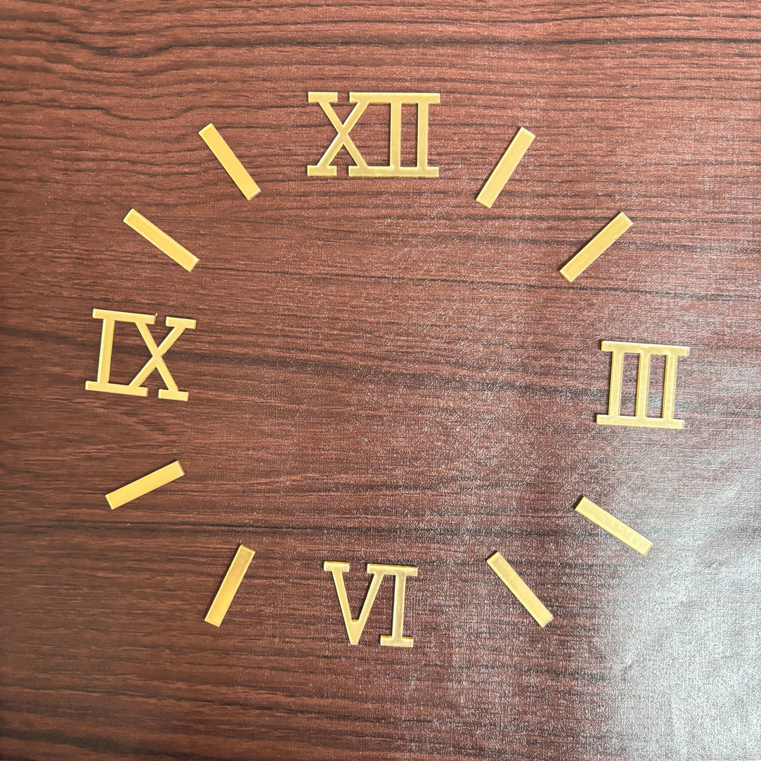 2 Inch Roman With Stick Numbers