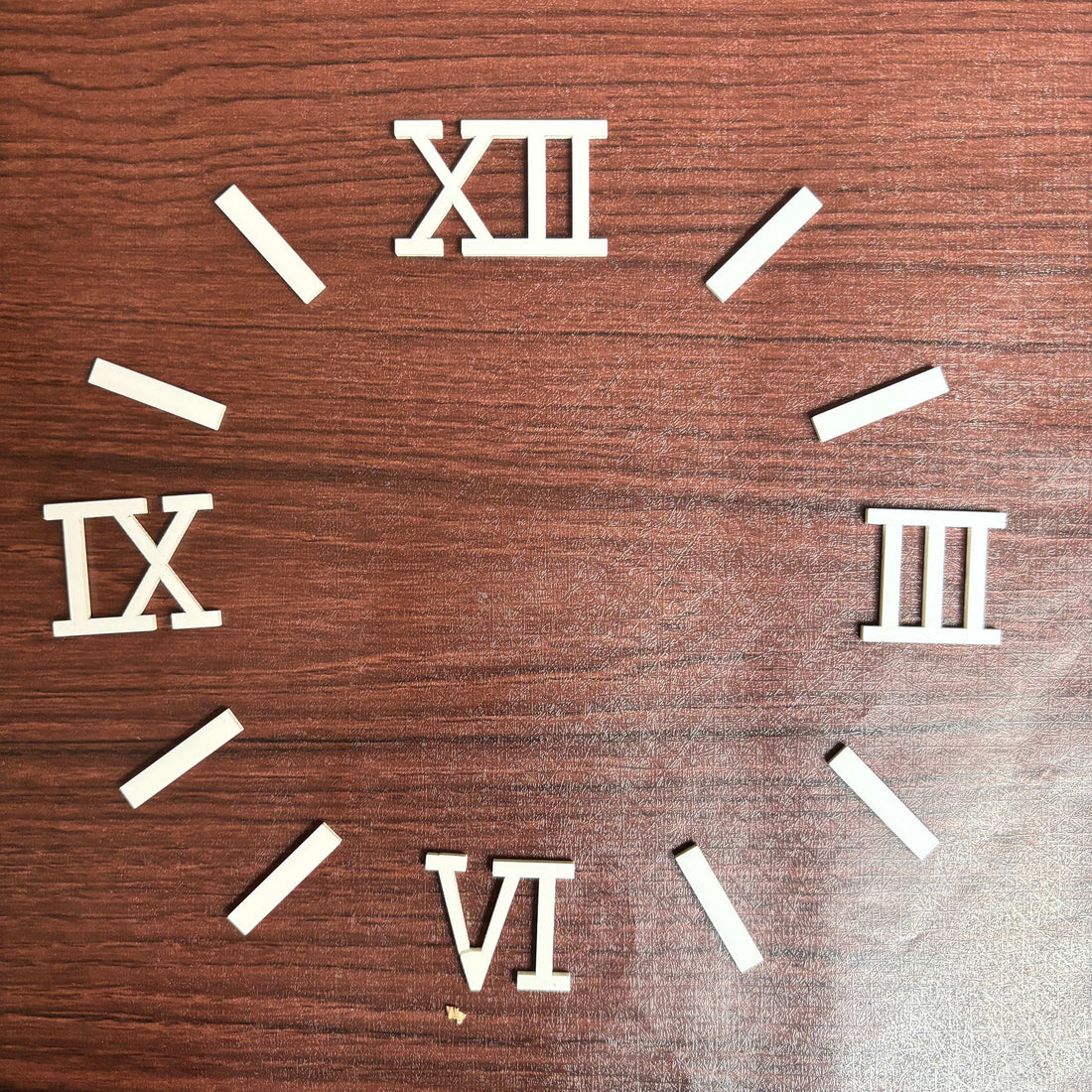 2 Inch Roman With Stick Numbers