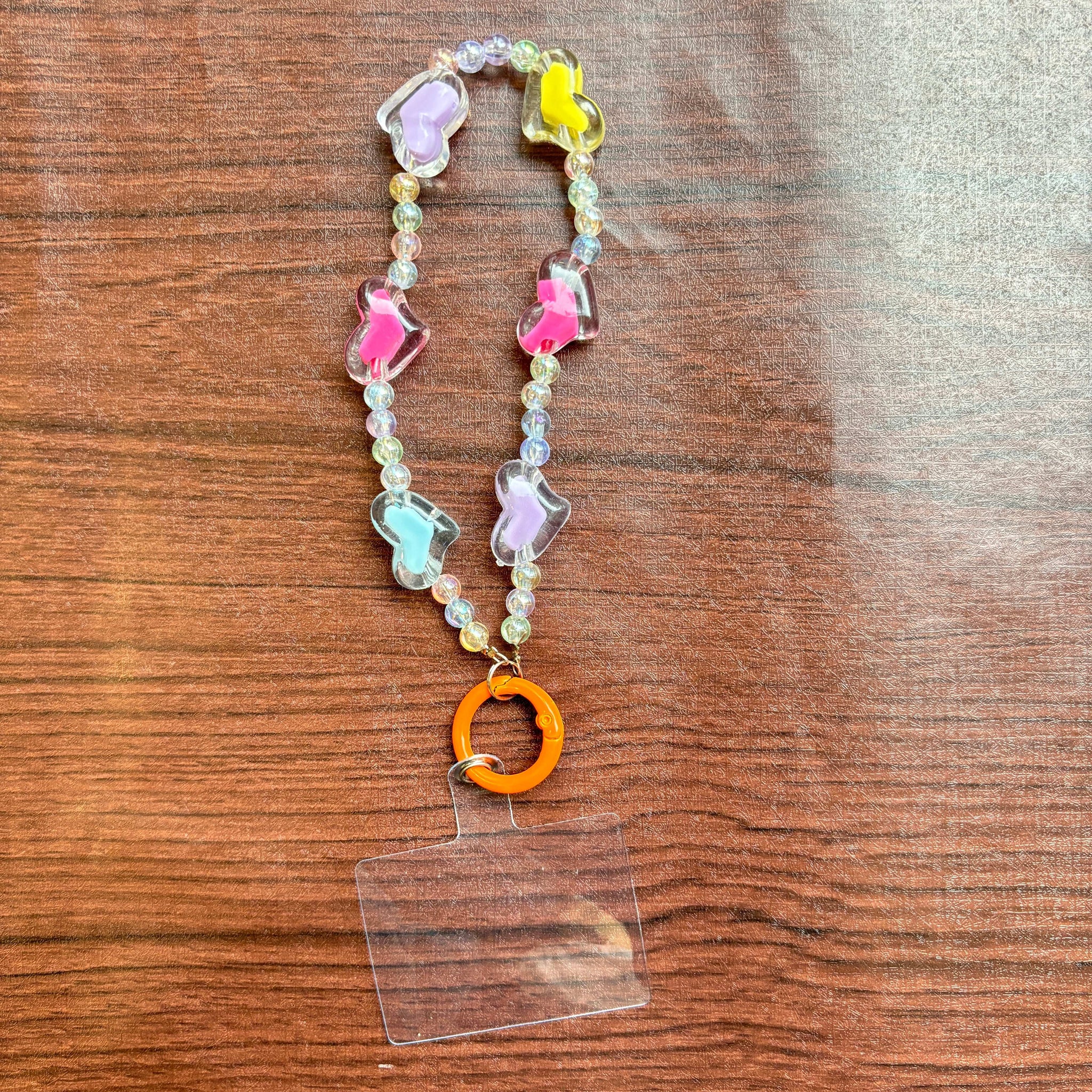 Heart Charm Mobile Cover Chain