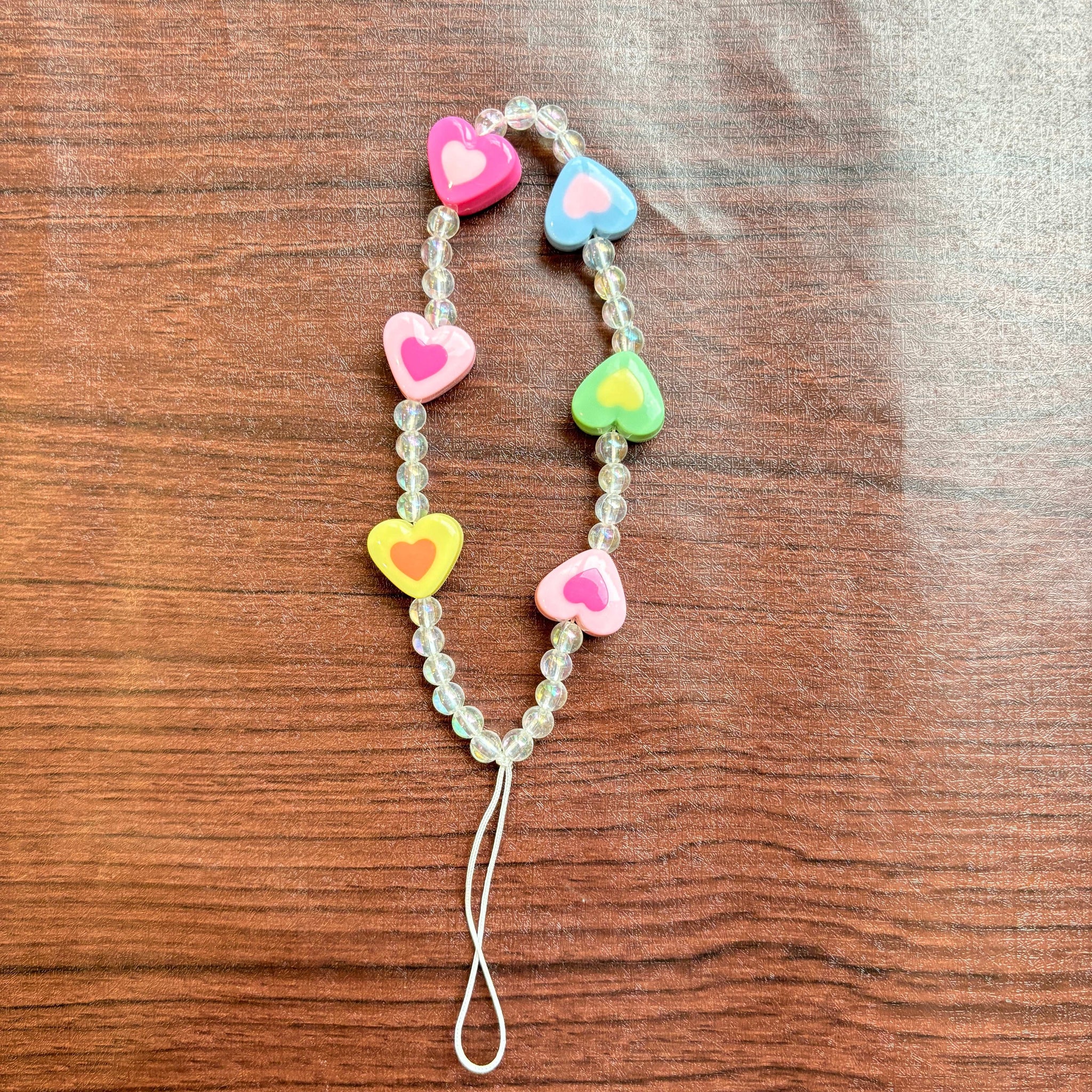 Heart Charm Mobile Cover Chain