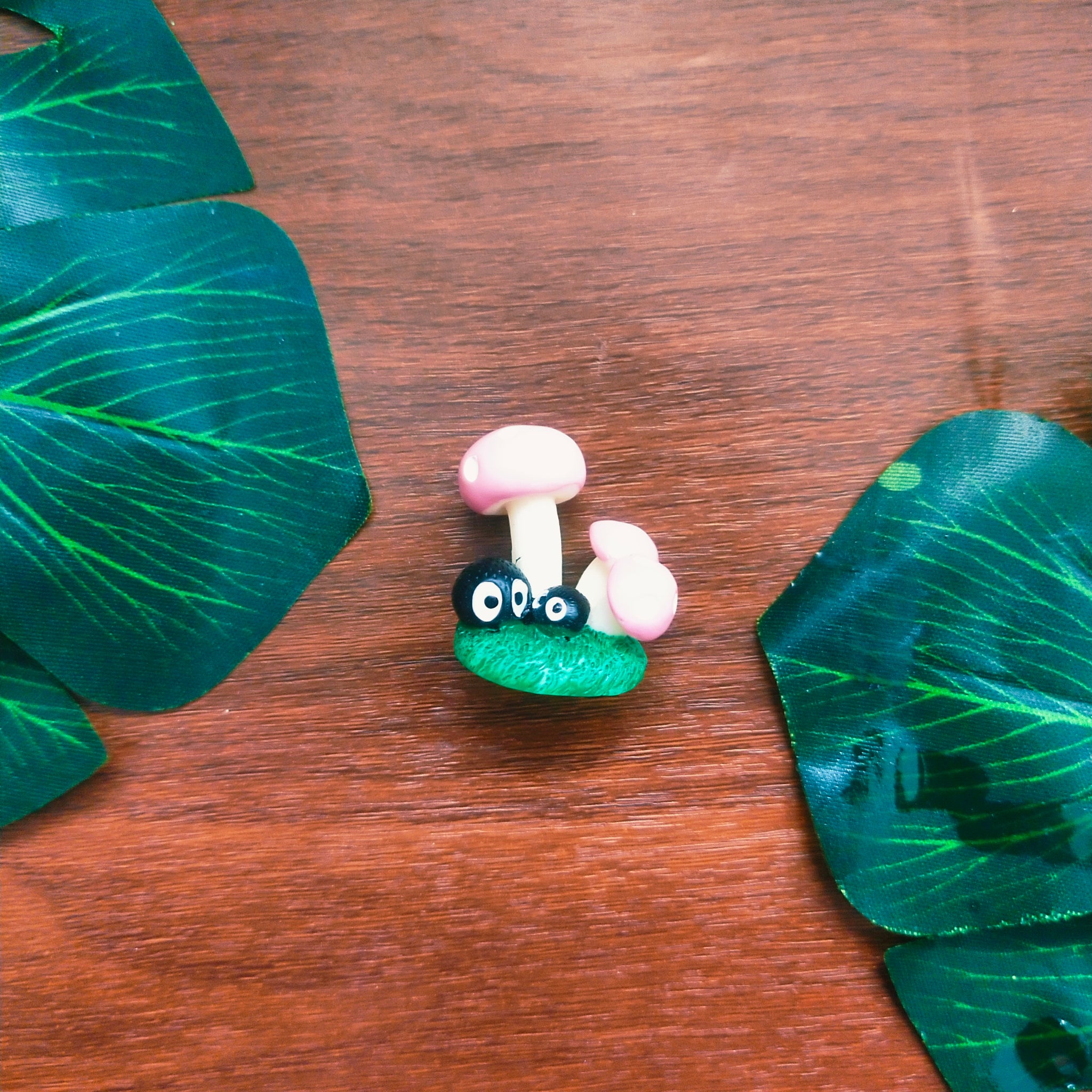 Pink Mushroom Miniature