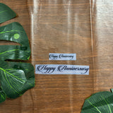 Happy Anniversary Insert Sticker