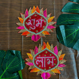 Shubh Labh Patch (pair)