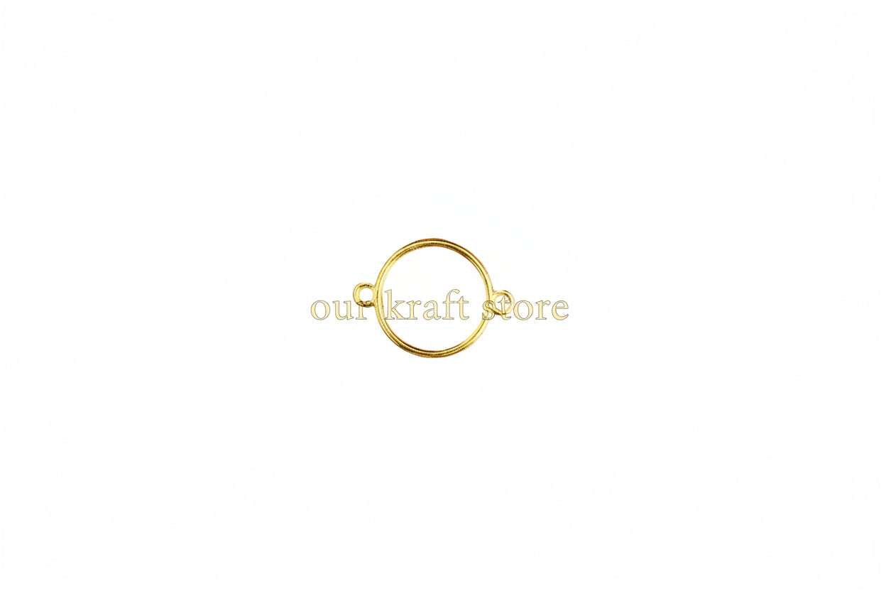 Round Rakhi Gold Gold Mini Round Rakhi Bezels – Our Kraft Store
