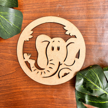 Elephant Mdf Cutout