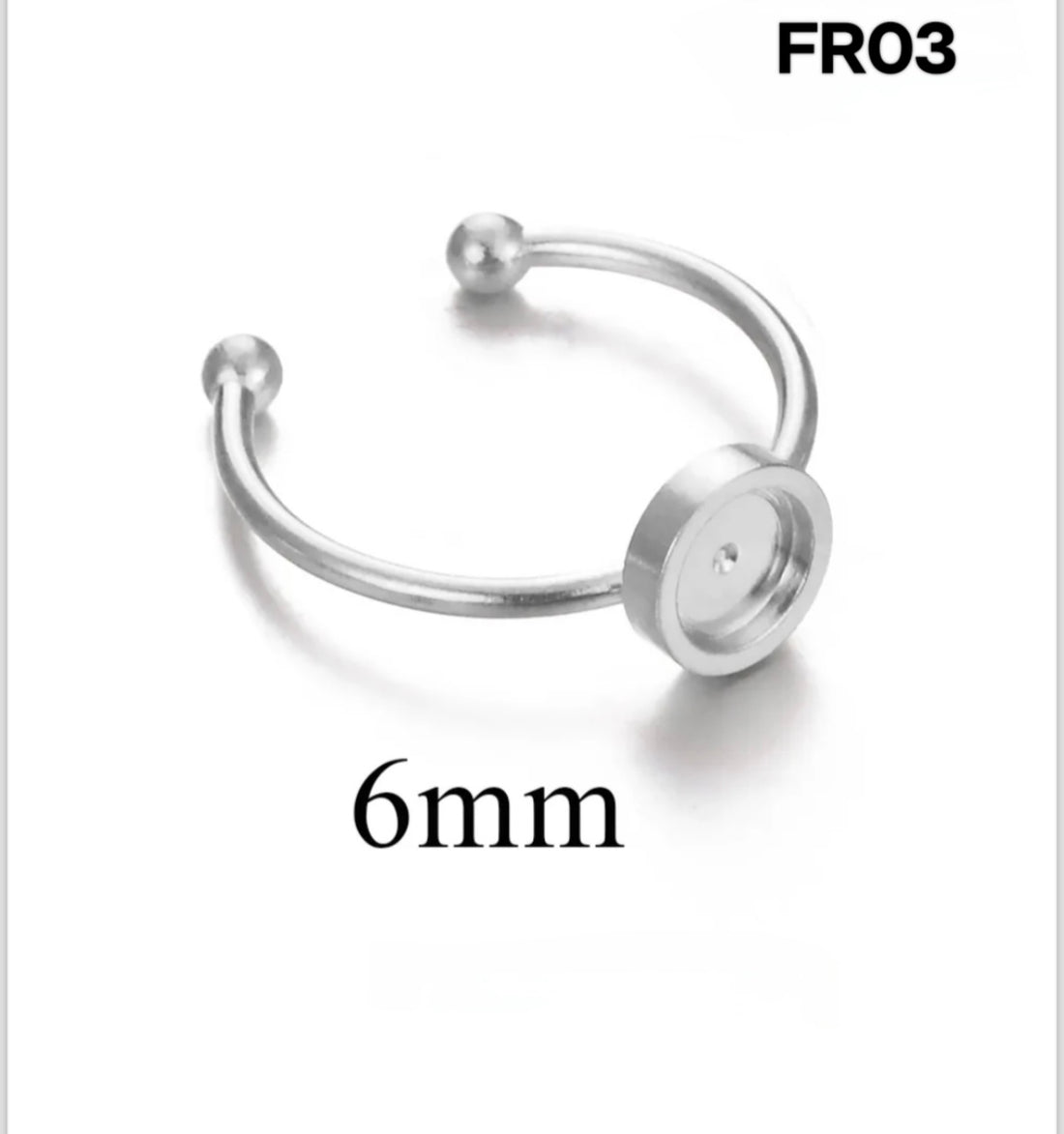 Anti turnish Ring Bezel