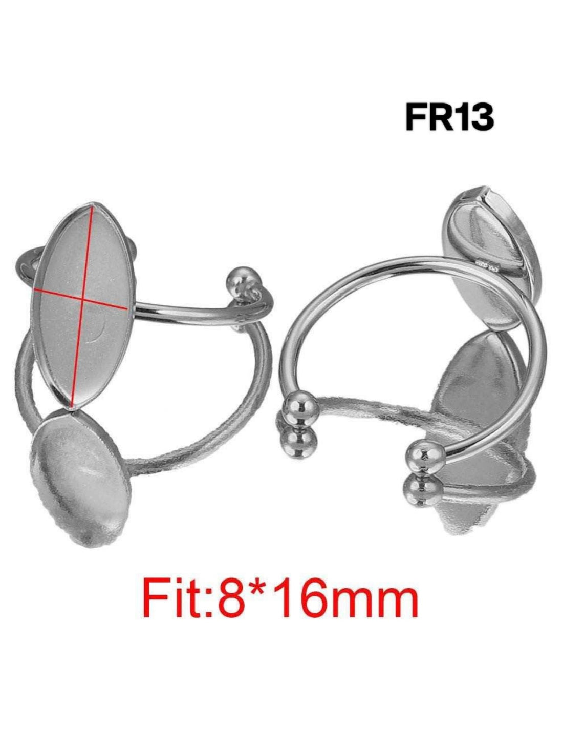 Anti turnish Ring bazel