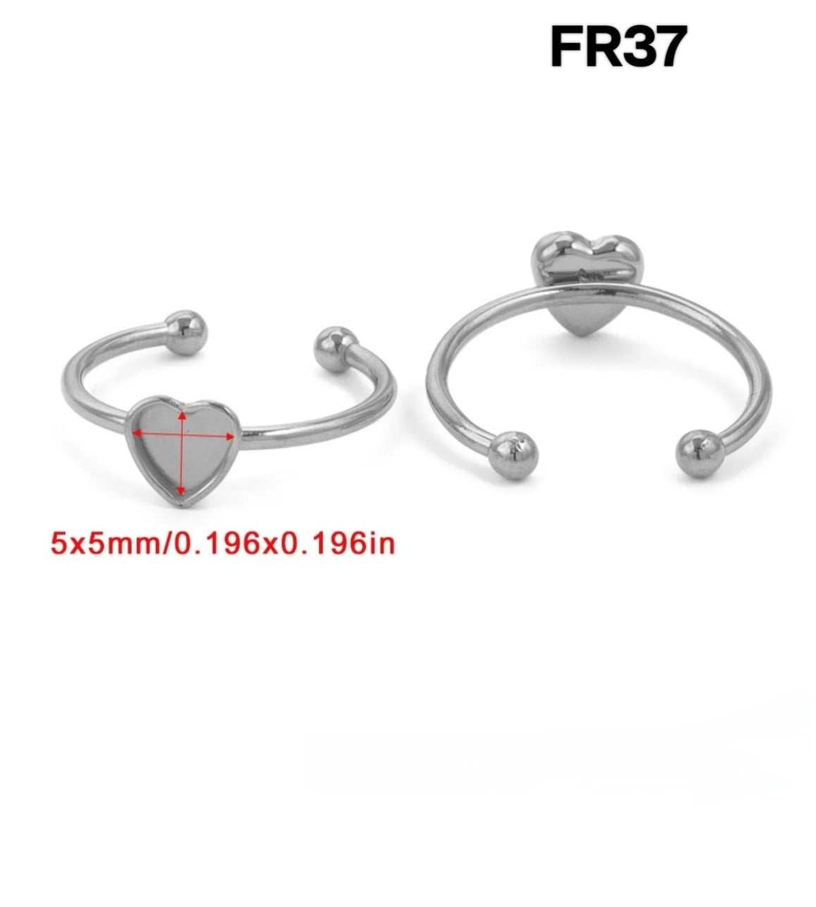 Anti turnish Ring Bazel