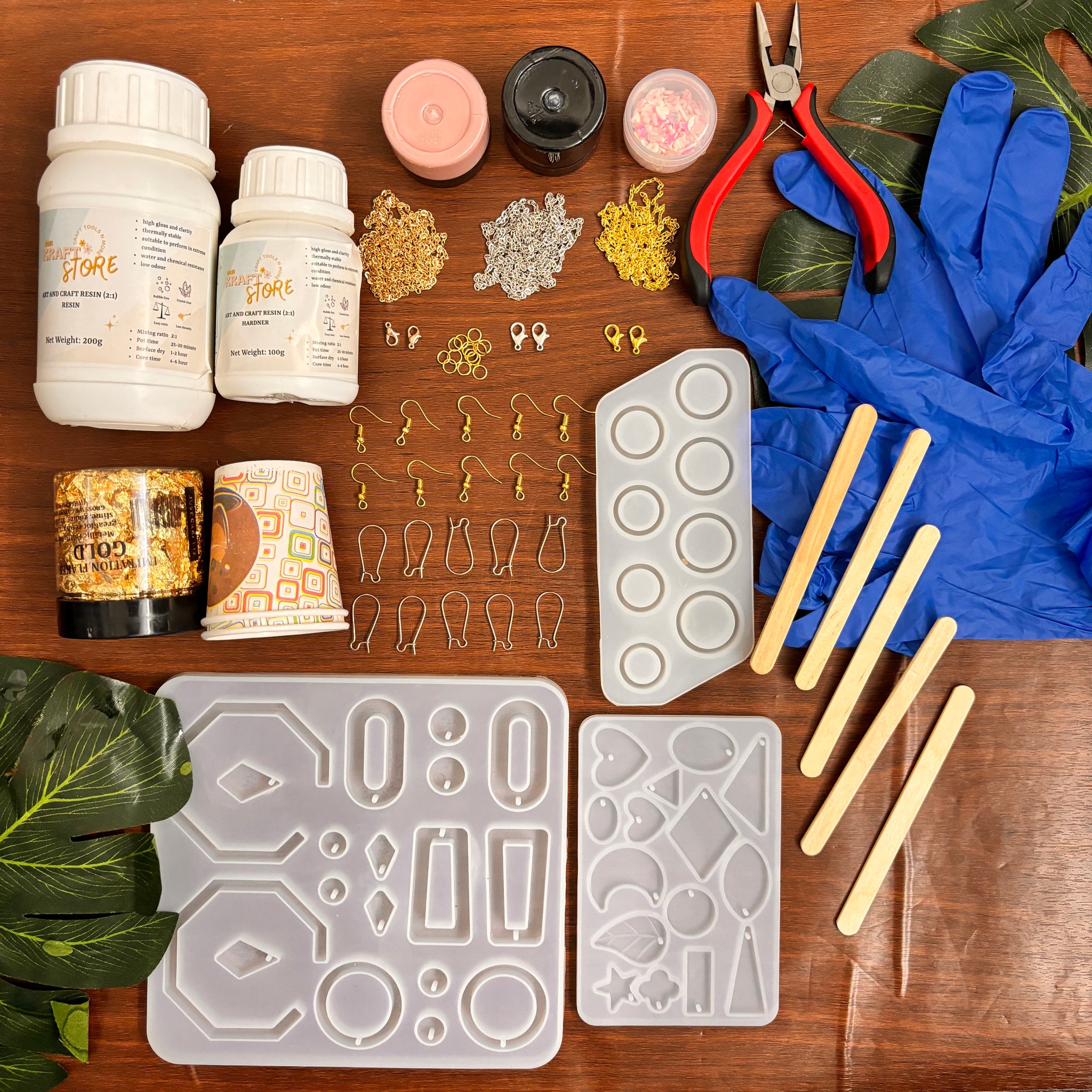 Jewellery Kit For Resin Art