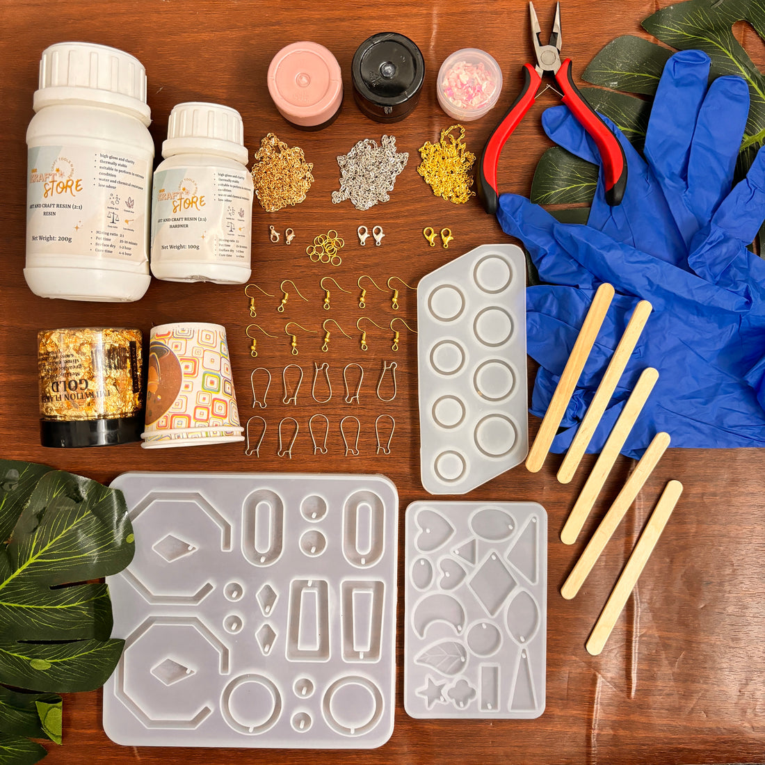 Jewellery Kit For Resin Art