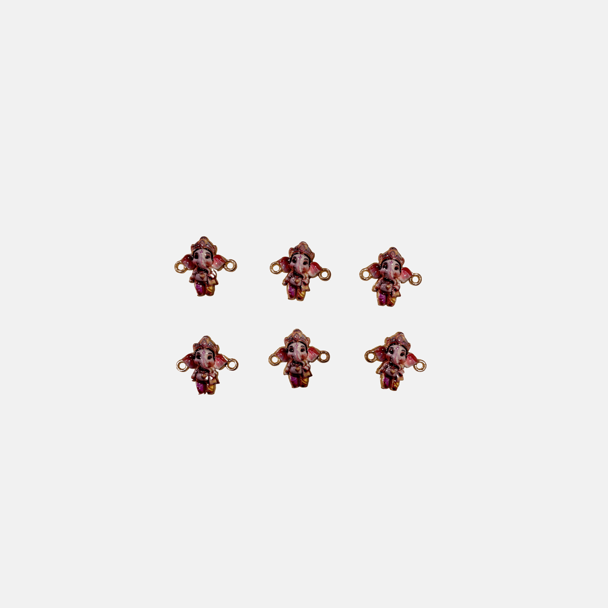 Lord Ganesha Rakhi Charm