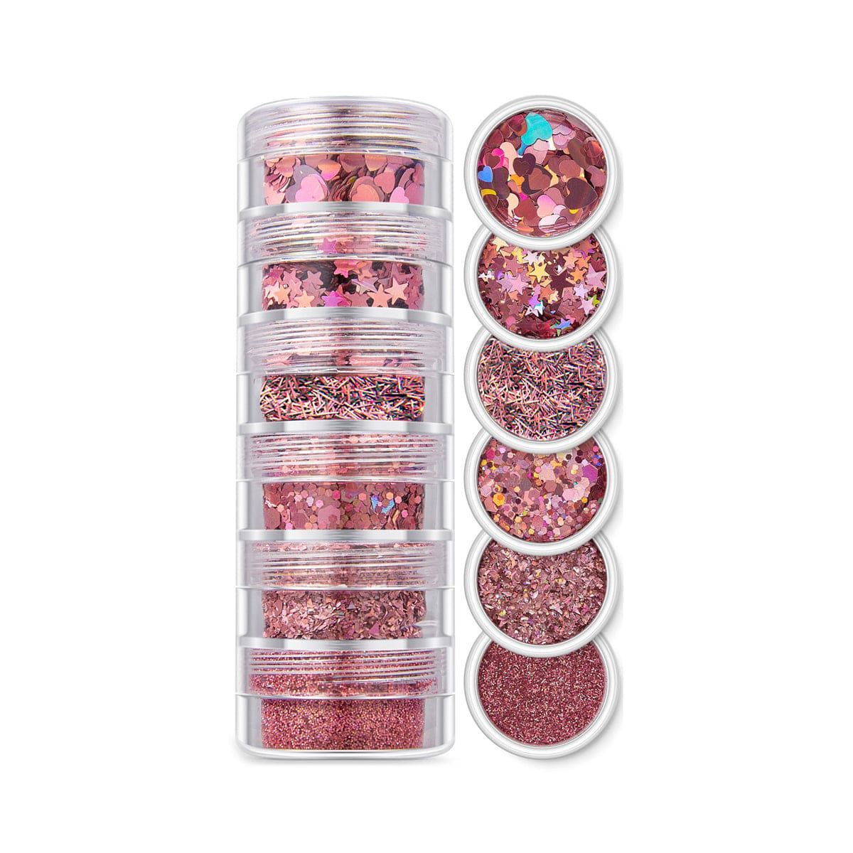 6 In 1 Glitters & Chunks