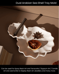Dual Arabian Sea Shell Tray Mould