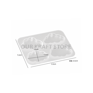 Cloud Pendant / Keychain Mold