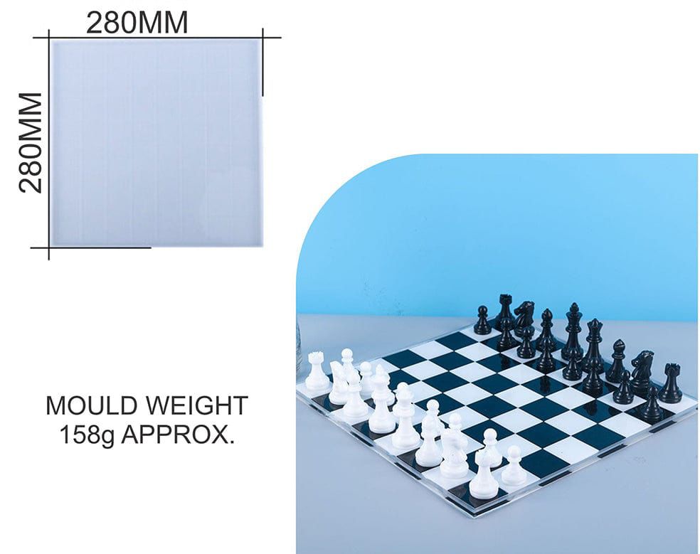 Medium Chess Board Game Mould