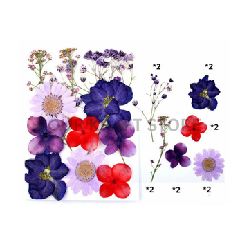 Dry Press on Flower Sheet