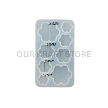 Different Size Of Flower Shape Mould