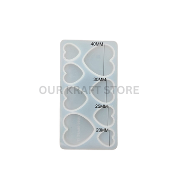 Different Size Of Heart Shape Mould