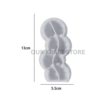 4 Daisy Flower Candle Mould