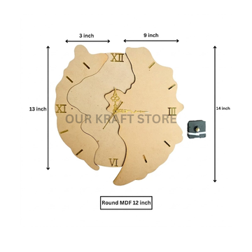 Dual Base Geode Clock Set