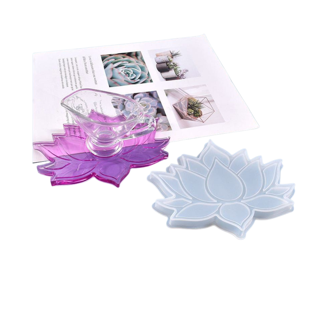 Lotus Mould For Coaster