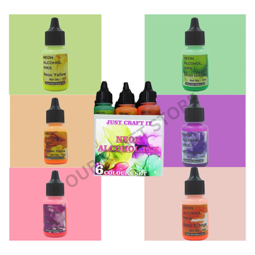 Neon Alcoholic Ink Set