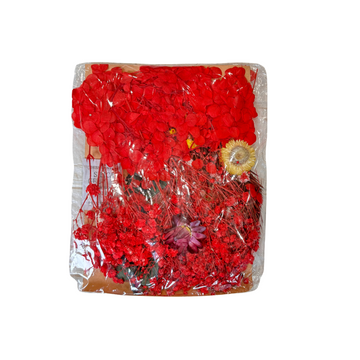 Dry Flowers Pack (Red)