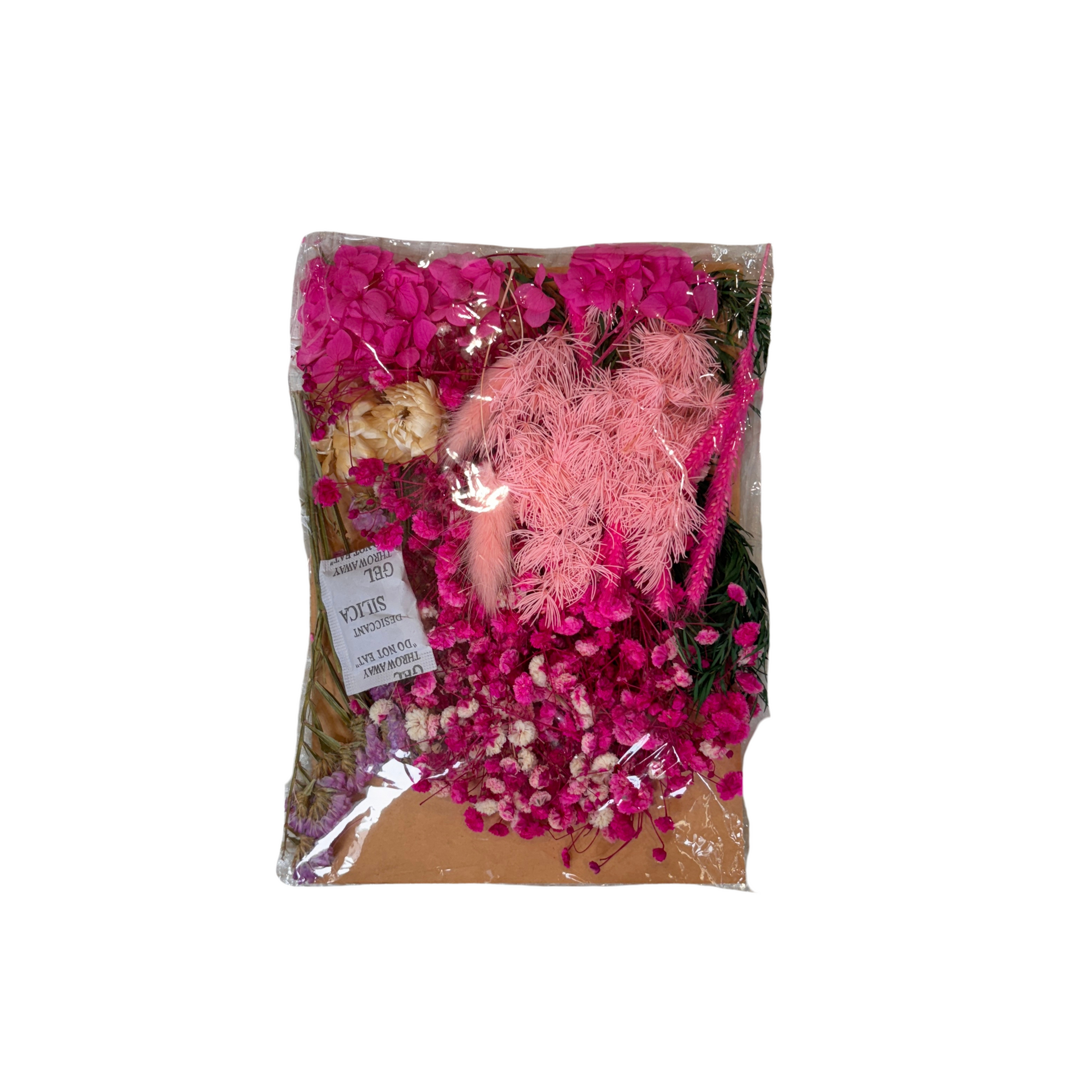 Dry Flowers Pack (Dark Pink)