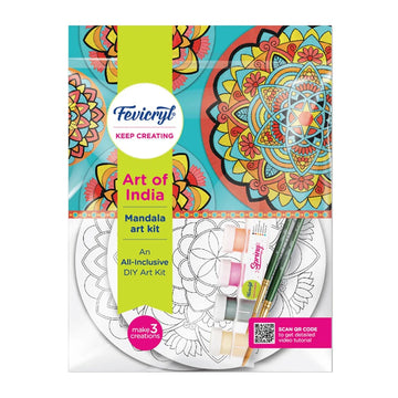 Our Kraft Store X Fevicryl Mandala Art Kit