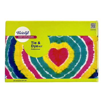 Our Kraft Store X Fevicryl Tie & Dye Kit - Multi Colour