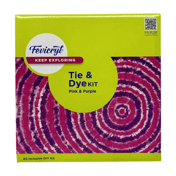 Fevicryl Tie & Dye Kit - Pink & Purple