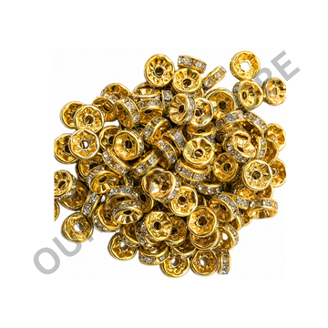 Rakhi Gold Diamond Ring Beads ( 20 gm)